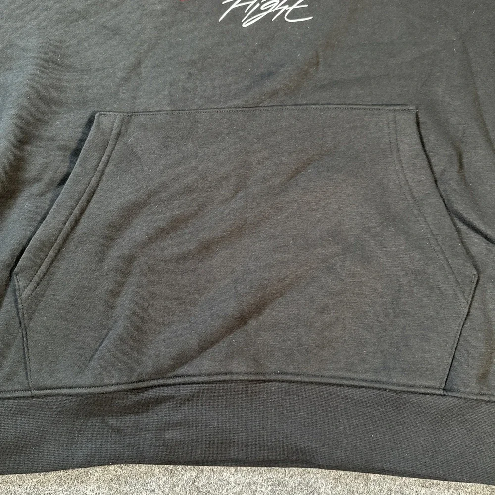 Air Jordan Essentials Baseline Fleece Hoodie Mens Size XXL Black FD7545-013 New